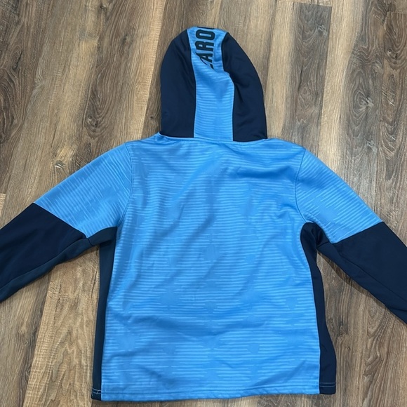 Colosseum UNC Tarheels 1/4 Zip Blue Fleece Sweatshirt Jacket Youth Size XL (20). - Picture 10 of 16
